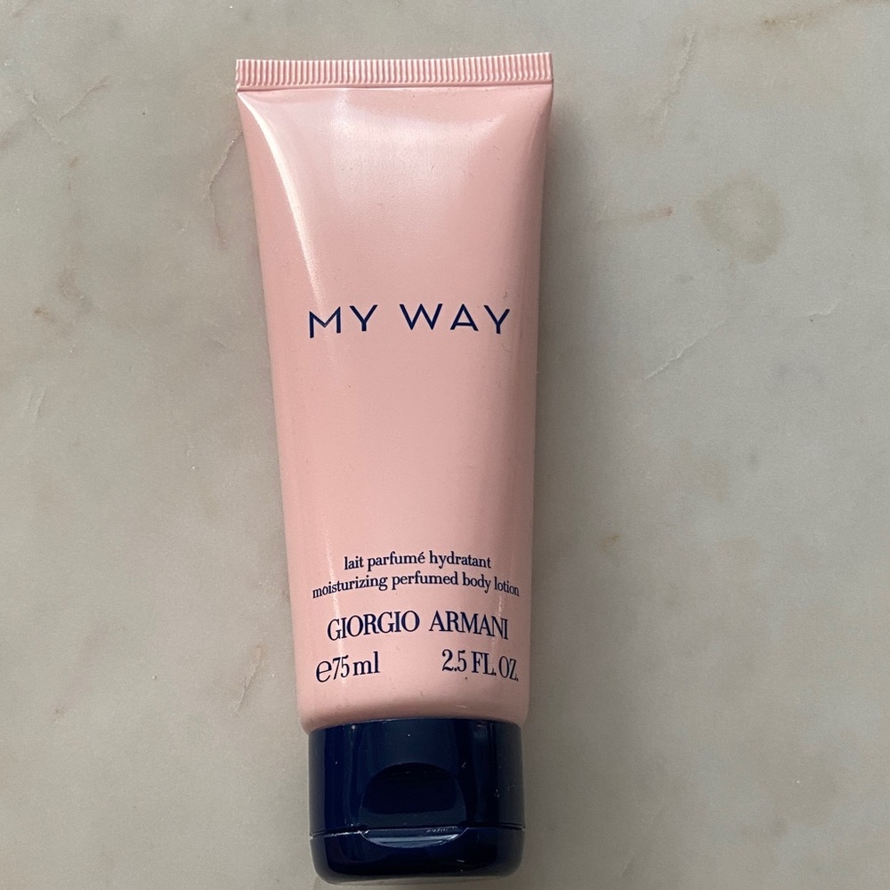 Giorgio Armani My Way Pink and Blue Body Lotion